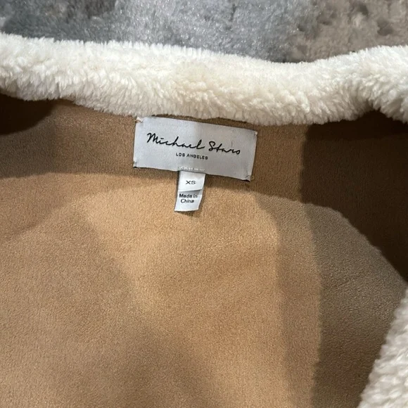 Michael stars teddy cream jacket - Picture 3 of 3